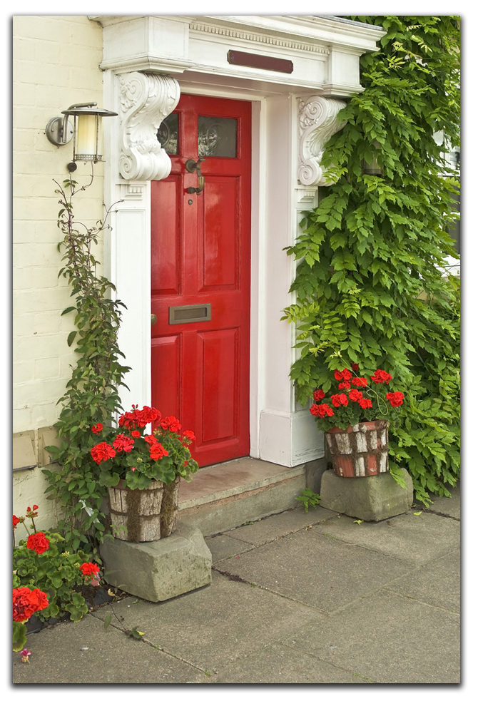 red door